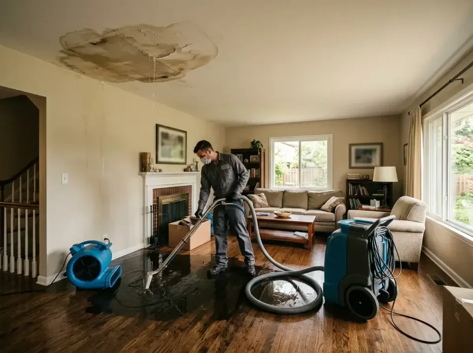 attic-pipe-burst-ceiling-drip-008 — frequently asked questions, Water Damage Restoration & Carpet Care in San Carlos, CA